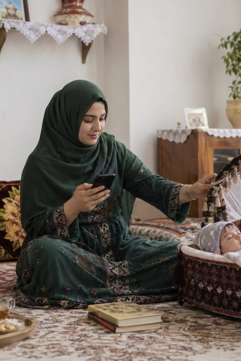 از خانه خرید کنید خانم خانه